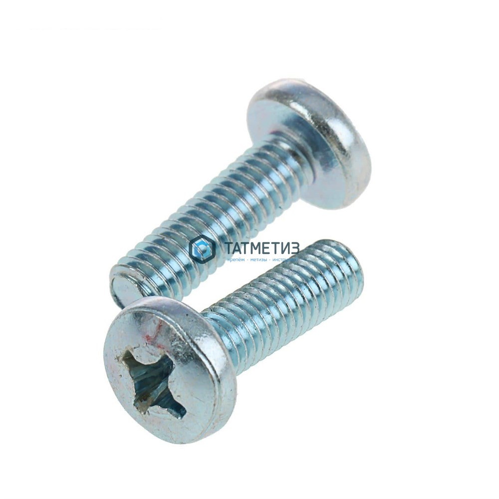 Винт п/ц DIN 7985 оц 4х80  ( 250 шт/уп) МС -  магазин крепежа «ТАТМЕТИЗ»