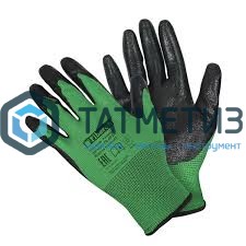 Перчатки полиэстер, нитриловое покрытие, в и/у, 9(L), Fiberon/120/12 -  магазин крепежа «ТАТМЕТИЗ»