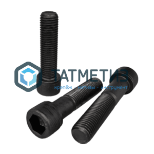 Винт DIN 912  М12 х 90 (12.9)  с цилиндрической головкой и внутр.шестигранником -  магазин крепежа «ТАТМЕТИЗ»