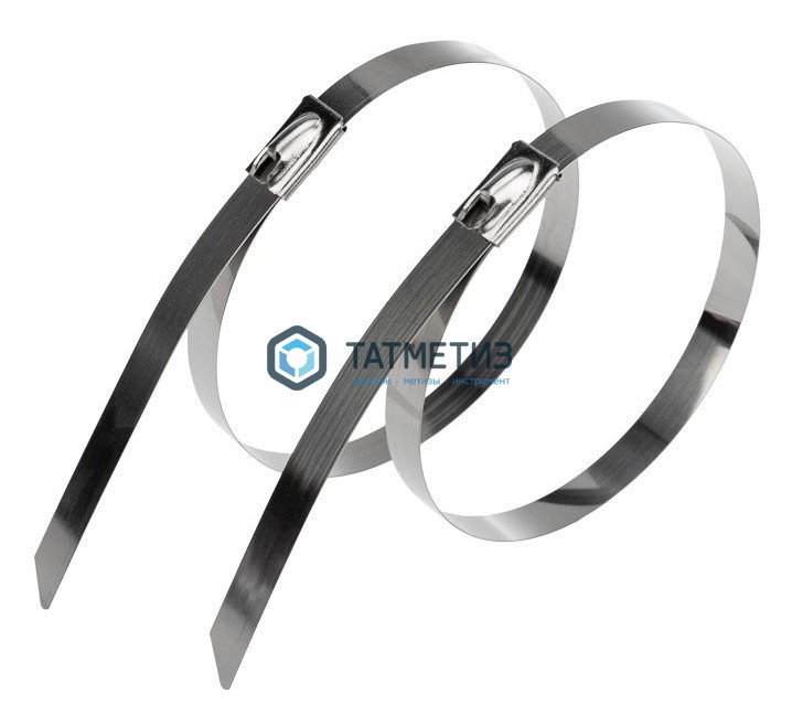 Хомут-стяжка стальной  300 х 4,6  ( 10 шт/уп)  REXANT -  магазин крепежа «ТАТМЕТИЗ»