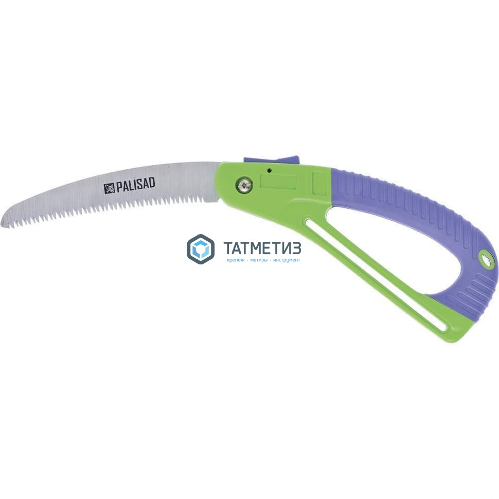 Пила садовая складная,175 мм, пластиковая обрезиненная рукоятка, защитная кулиса// Palisad -  магазин крепежа  «ТАТМЕТИЗ»