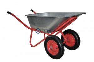 Тачка строительная двухколесная, 250 кг, 110л, 3.25-8, TSUNAMI -  магазин крепежа «ТАТМЕТИЗ»