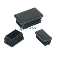 Заглушка для труб прямоугольная 20 х 40 мм (250 шт/уп) -  магазин крепежа «ТАТМЕТИЗ»