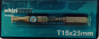 Бита TORX 15- 25, WP, магнит. -  магазин крепежа «ТАТМЕТИЗ»