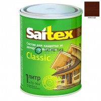 Деревозащитное средство Saitex Classic  ПАЛИСАНДР  1 л./14 -  магазин крепежа «ТАТМЕТИЗ»
