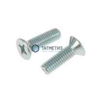 Винт потай DIN 965 оц 6х 60  ( 100шт/уп) МС -  магазин крепежа «ТАТМЕТИЗ»