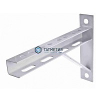 Кронштейн консольный U-образный 30 х 30, L- 200, с опорой -  магазин крепежа «ТАТМЕТИЗ»