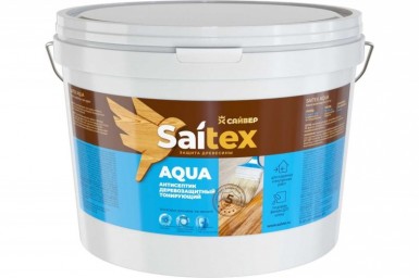 Деревозащитное средство Saitex AQUA  СОСНА 1 л./9 -  магазин крепежа «ТАТМЕТИЗ»