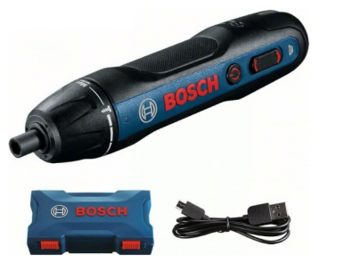 Аккумуляторная отвертка Bosch GO 2 3.6V-5Н, 1,5 А*ч -  магазин крепежа  «ТАТМЕТИЗ»