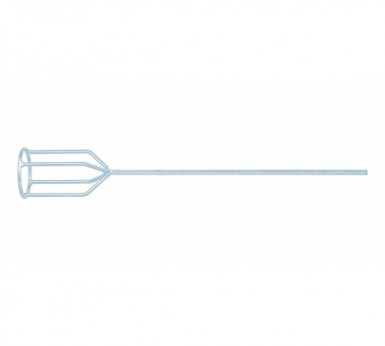 Миксер для гипсовых смесей, 80 х 530 мм, оцинкованный, шестигранный хвостовик 8 мм MATRIX -  магазин крепежа  «ТАТМЕТИЗ»