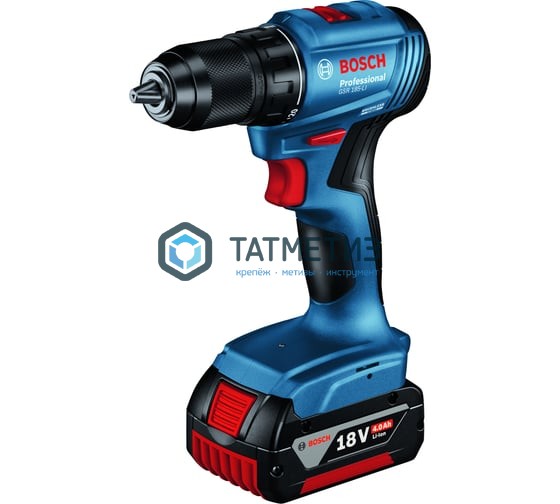 Дрель-шуруповерт аккумуляторная Bosch GSR 185-LI, 1x4.0 Ач, сумка Дрель-шуруповерт аккумуляторная Bosch GSR 185-LI, 1x4.0 Ач, сумка