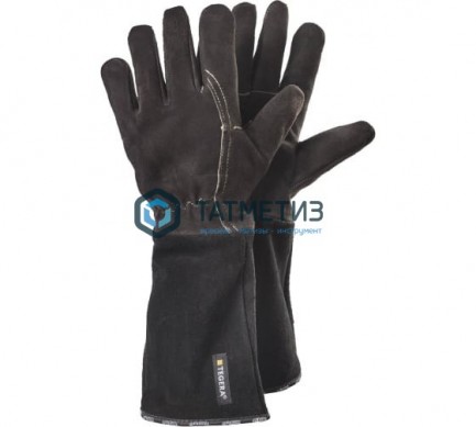 Краги сварщика серые -  магазин крепежа «ТАТМЕТИЗ»